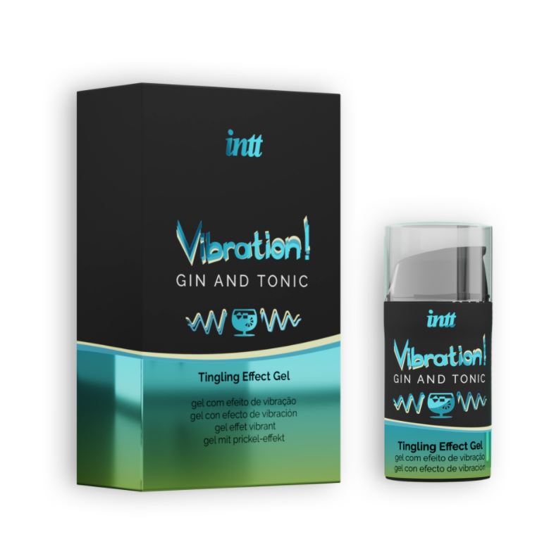 Intt - Vibrating Gin Tonic Gel - 15 ml