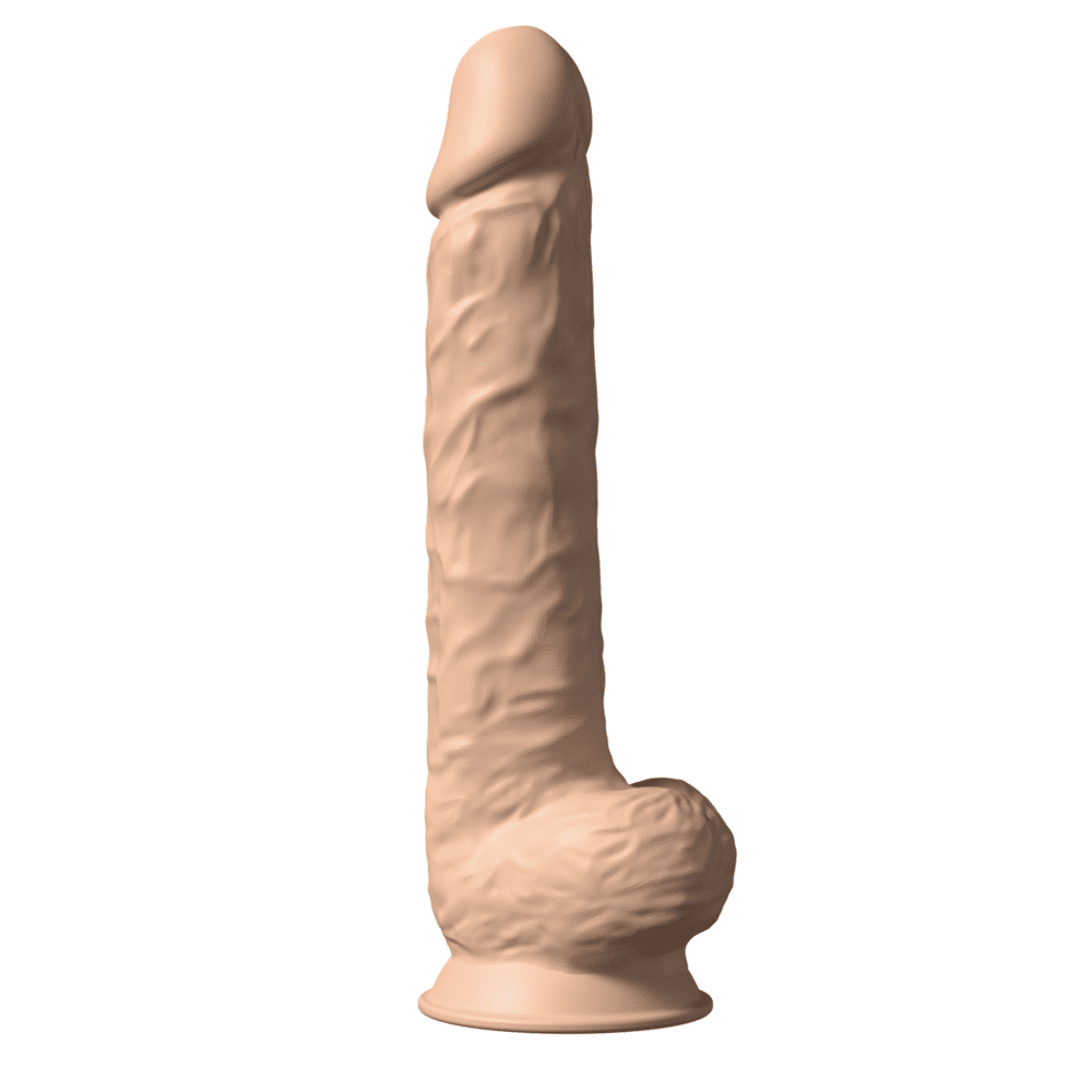 Silexd - Premium Silicone Dildo Mod.1 15'' - Flesh-colored