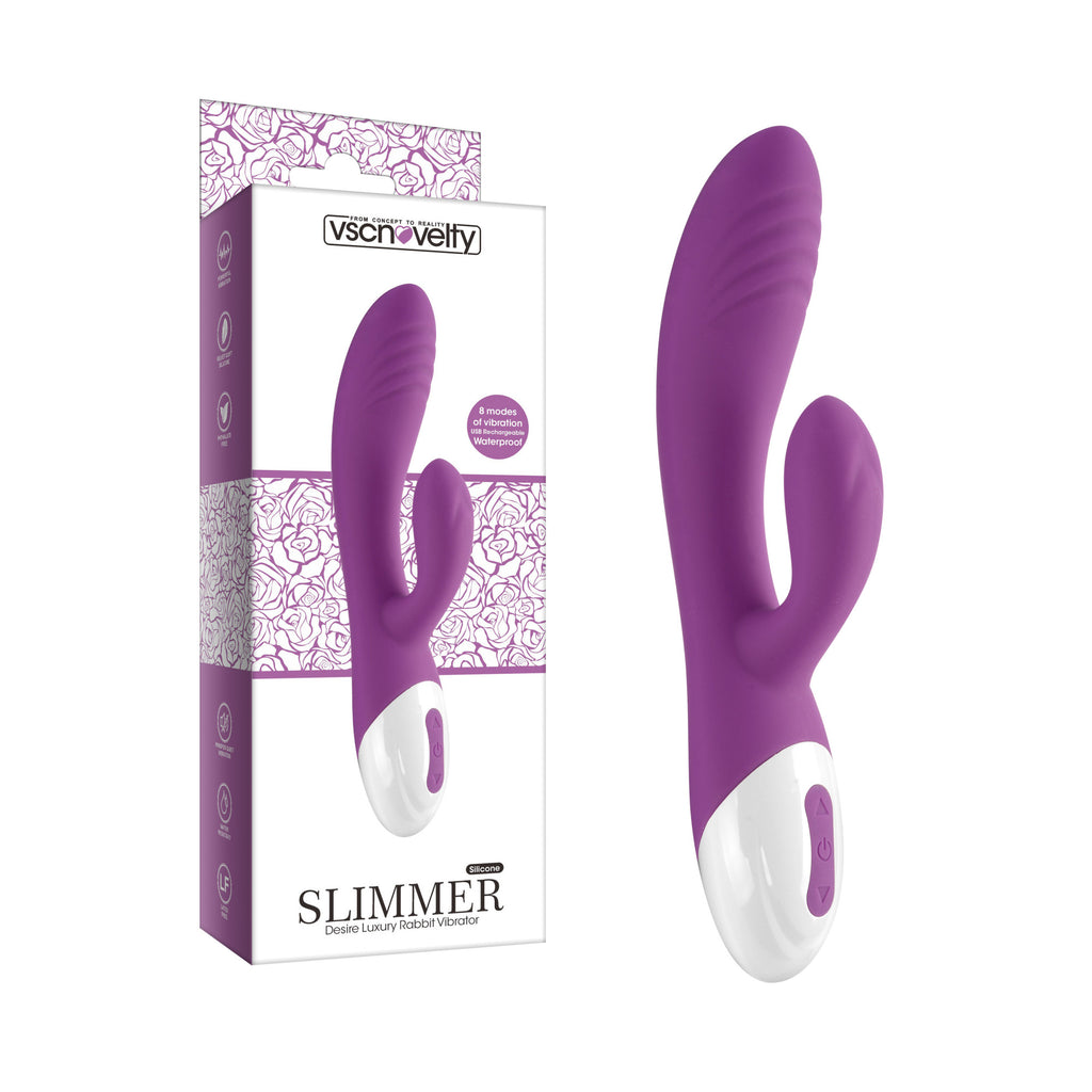VSC Novelty - Rabbit Desire Luxury Vibrator - Slimmer