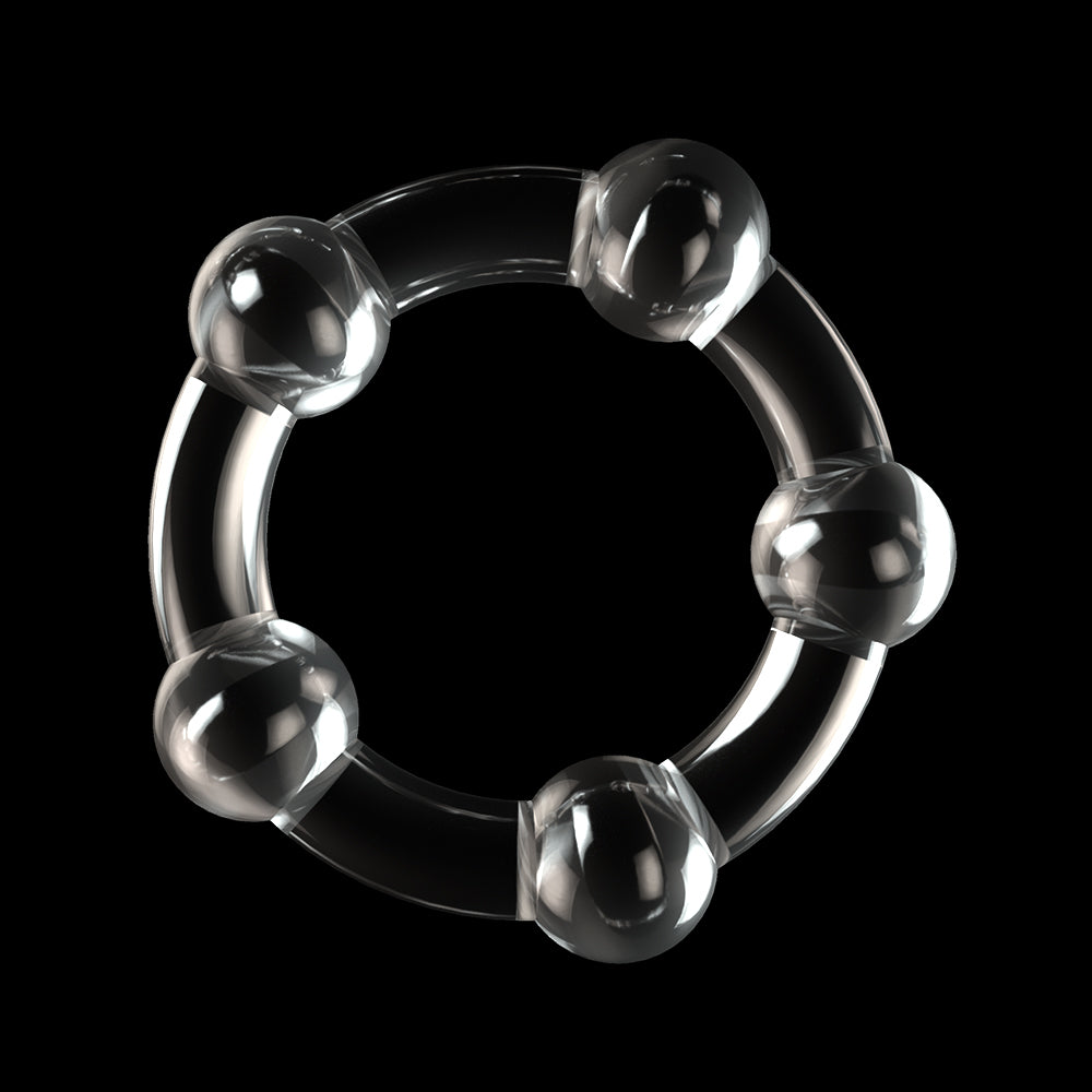 VSC Novelty - Cock Rings Set - Clear