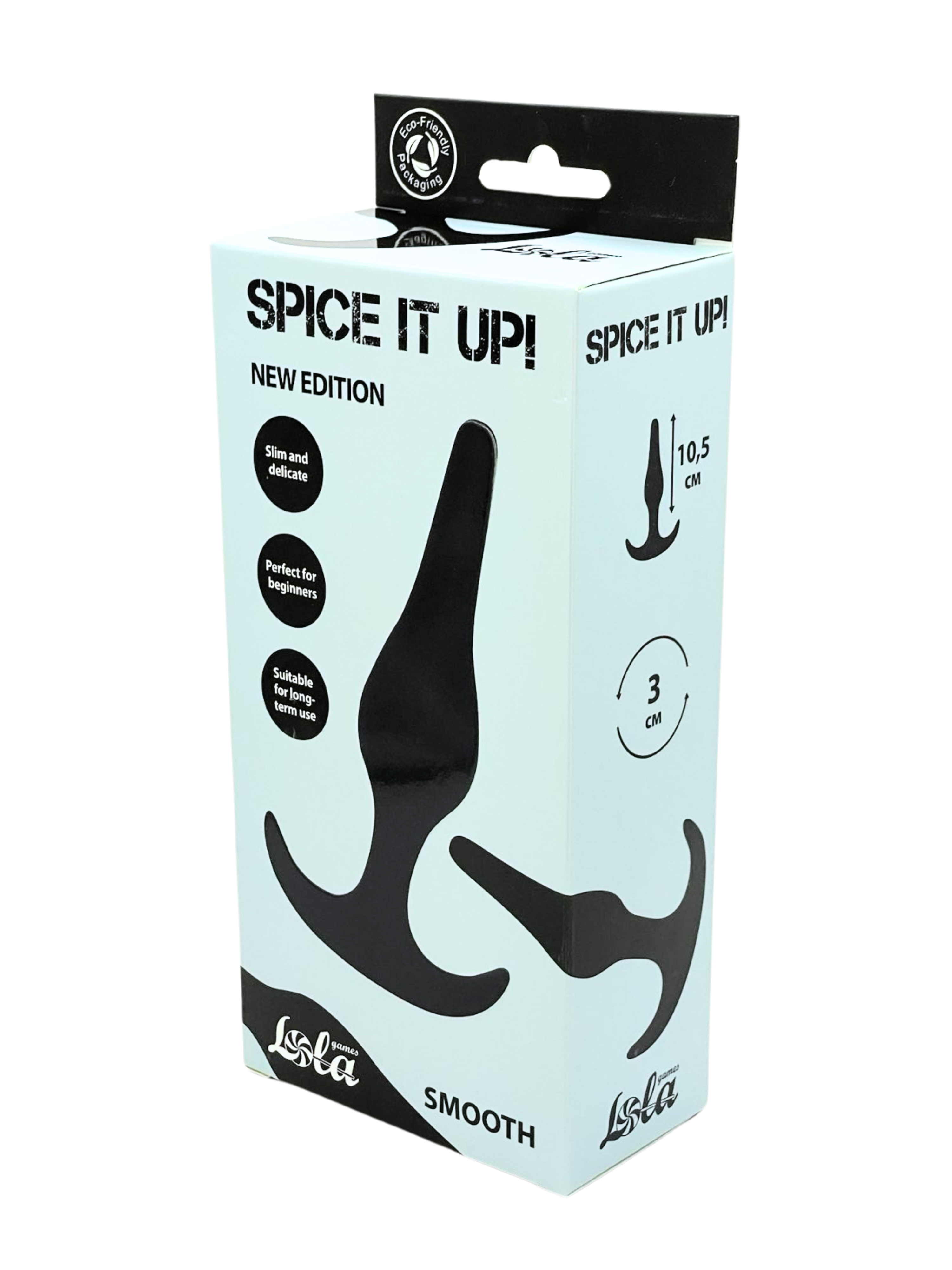 Lola Games - Smooth Anal Plug - Black