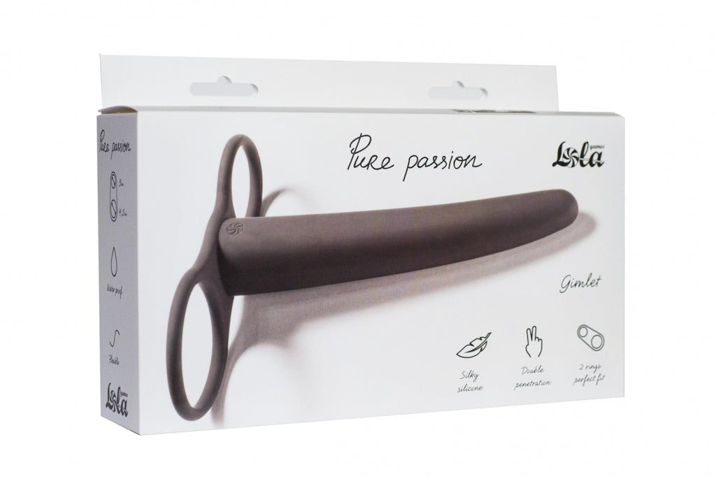 Lola Games - Gimlet Double Penetration Dildo - Black