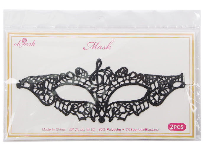 Oh Yeah - Fine Lace Eye Mask - 2 pc