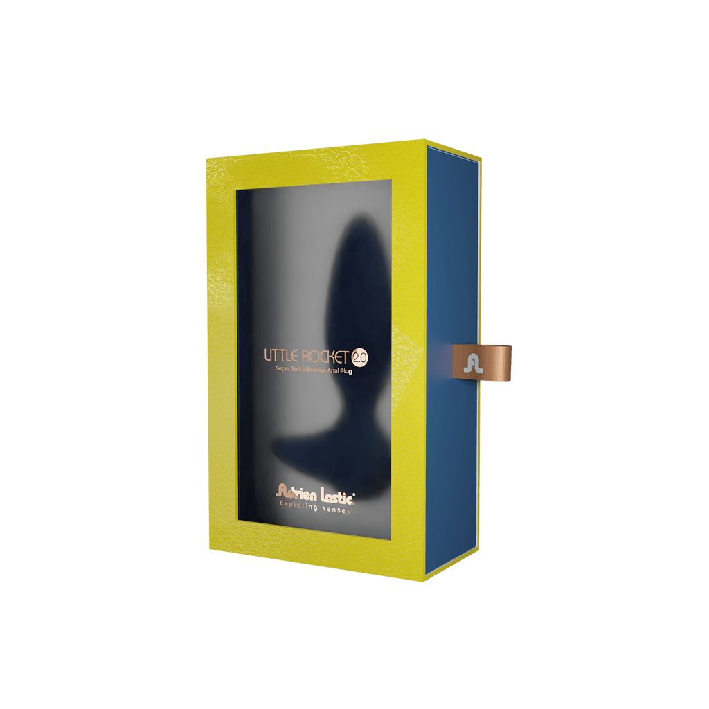 Adrien Lastic - Anal Vibrator + Little Rocket II App - Blue