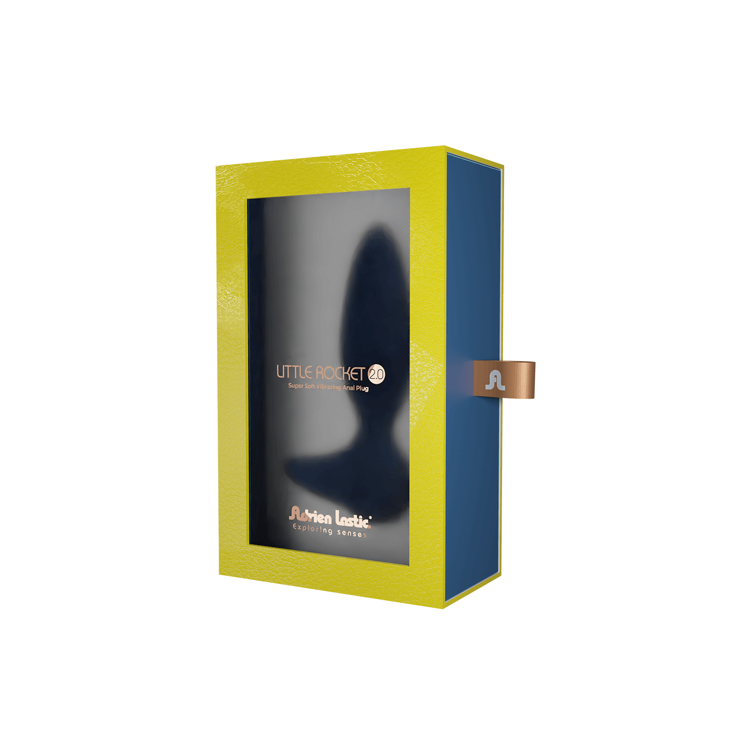 Adrien Lastic - Anal Vibrator + Little Rocket II App - Blue