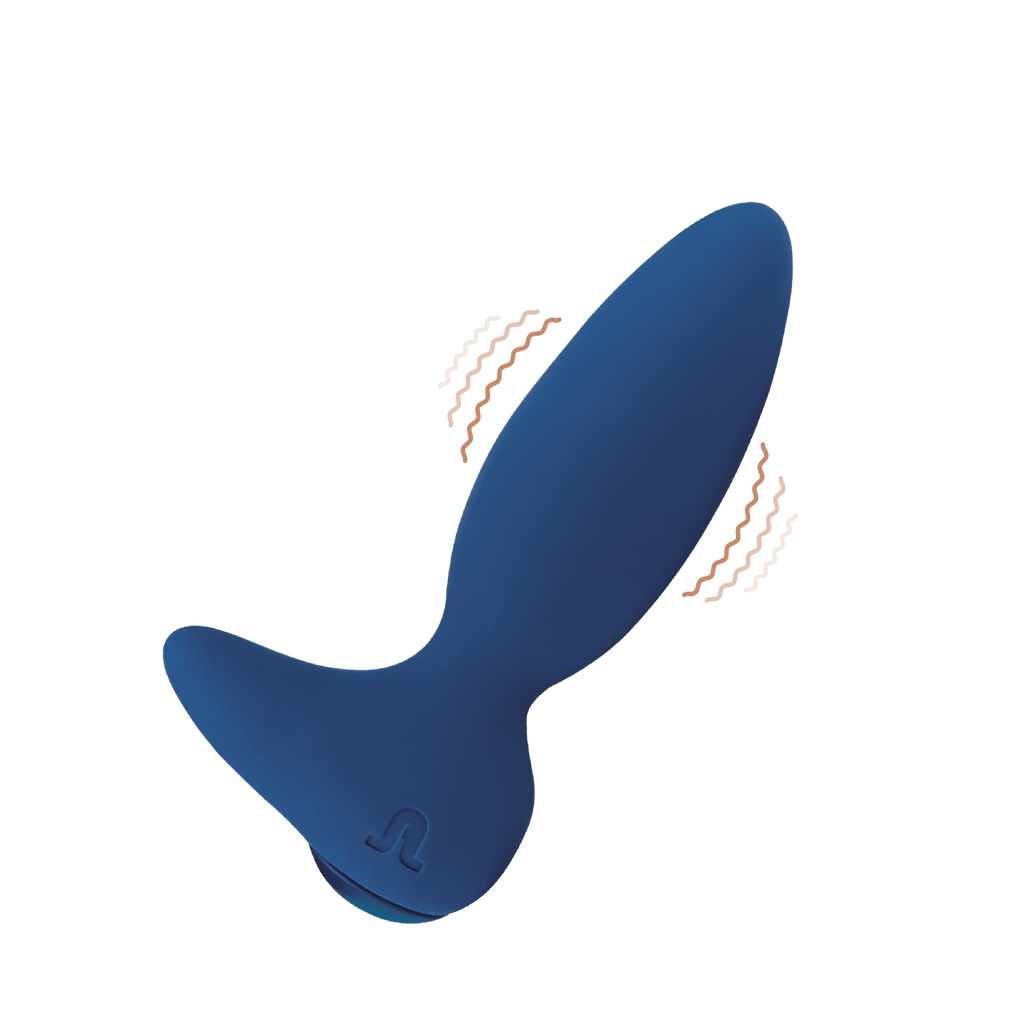 Adrien Lastic - Anal Vibrator + Little Rocket II App - Blue