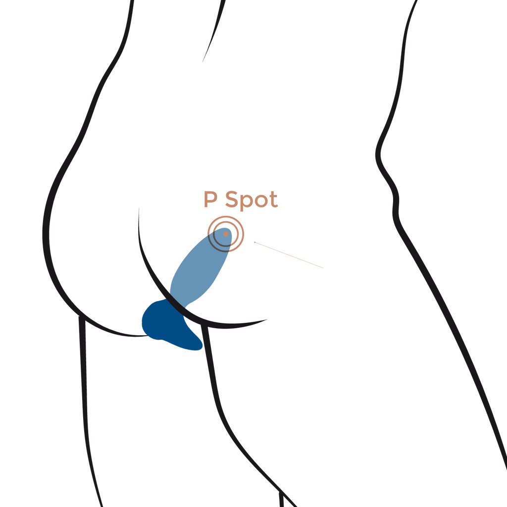Adrien Lastic - Anal Vibrator + Little Rocket II App - Blue
