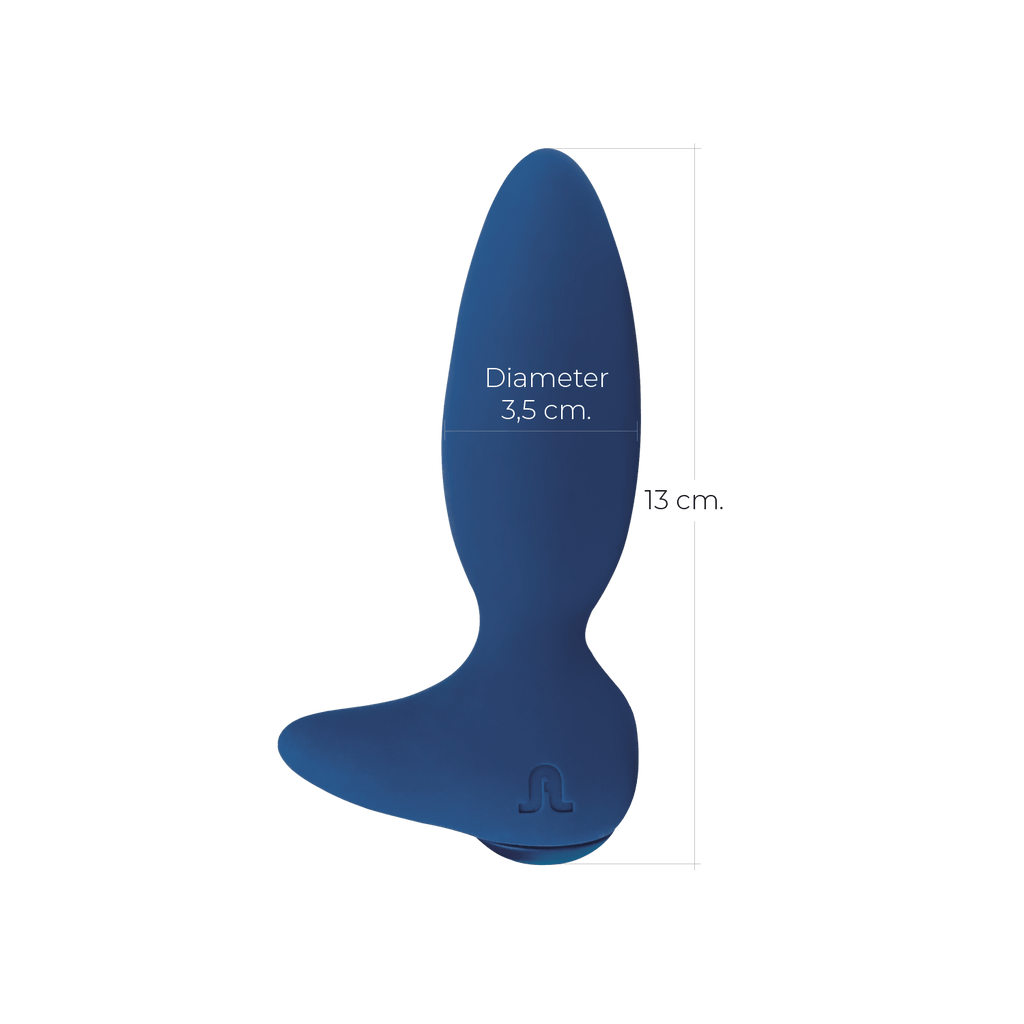 Adrien Lastic - Anal Vibrator + Little Rocket II App - Blue