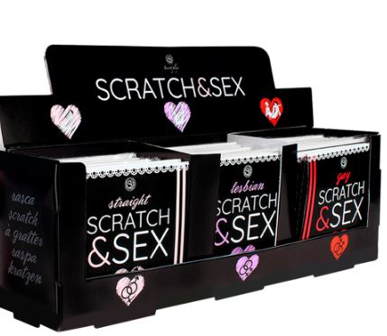 Secret Play - Scratch Card Display