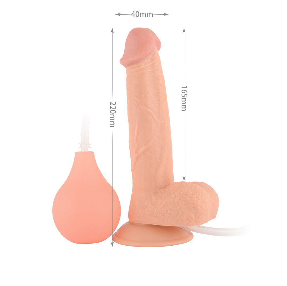 VSC Novelty - Easy-Squirter Ejaculating Realistic Dildo - 8.5"