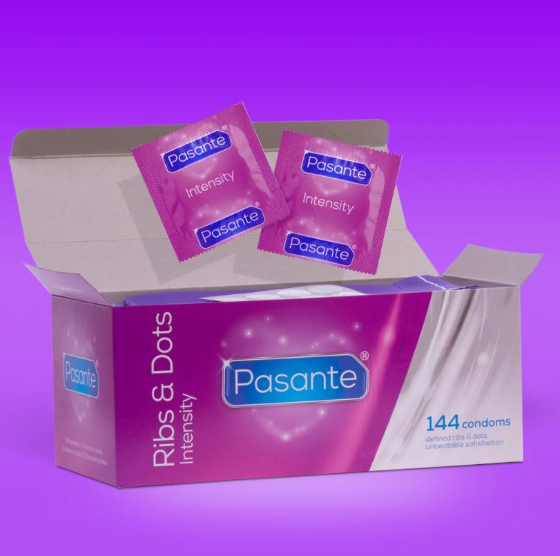 Pasante - Flavours Taste Condoms - Box of 144 Pieces