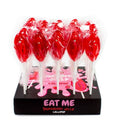 Secret Play - Vulva Lollipop Display - Strawberry