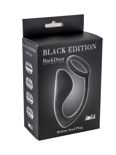 Lola Games - Anal Plug Button - Black