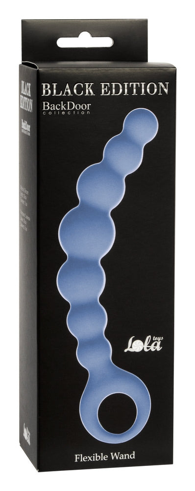 Lola Games - Flexible Anal Beads Wand - Blue