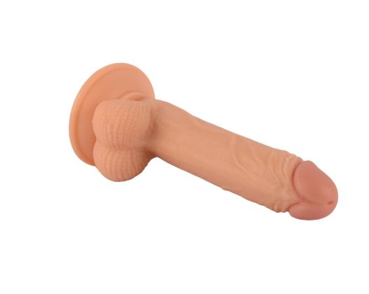 VSC Novelty - Mr. Rude Realistic Dildo - Flesh Tone - 7.9"