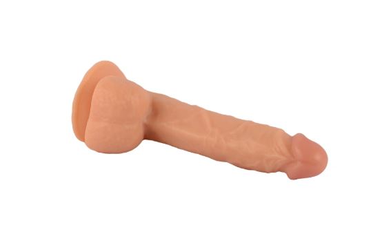 VSC Novelty - Mr. Rude Realistic Dildo - Flesh Colored - 8.3"