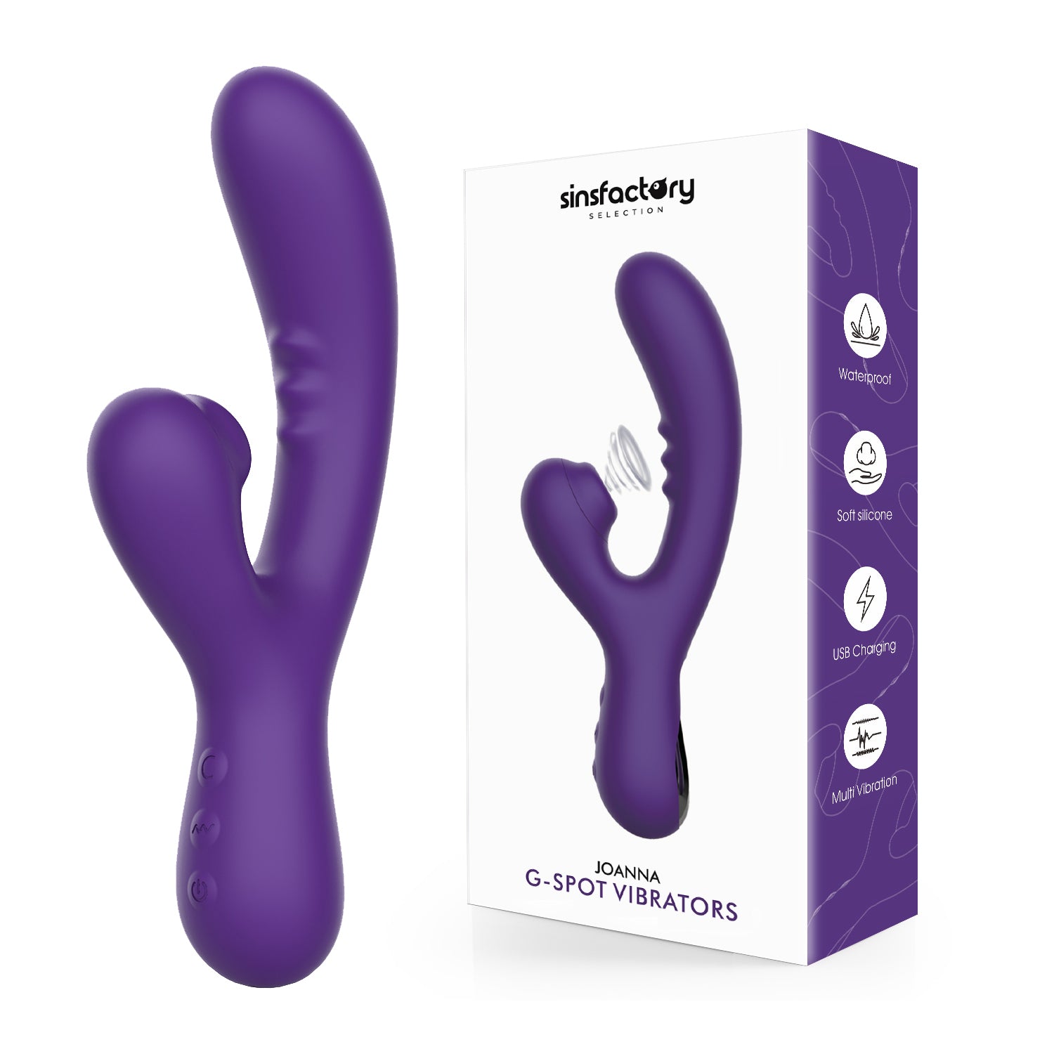 SinsFactory Selection - G-spot Vibrators - Joanna - Purple