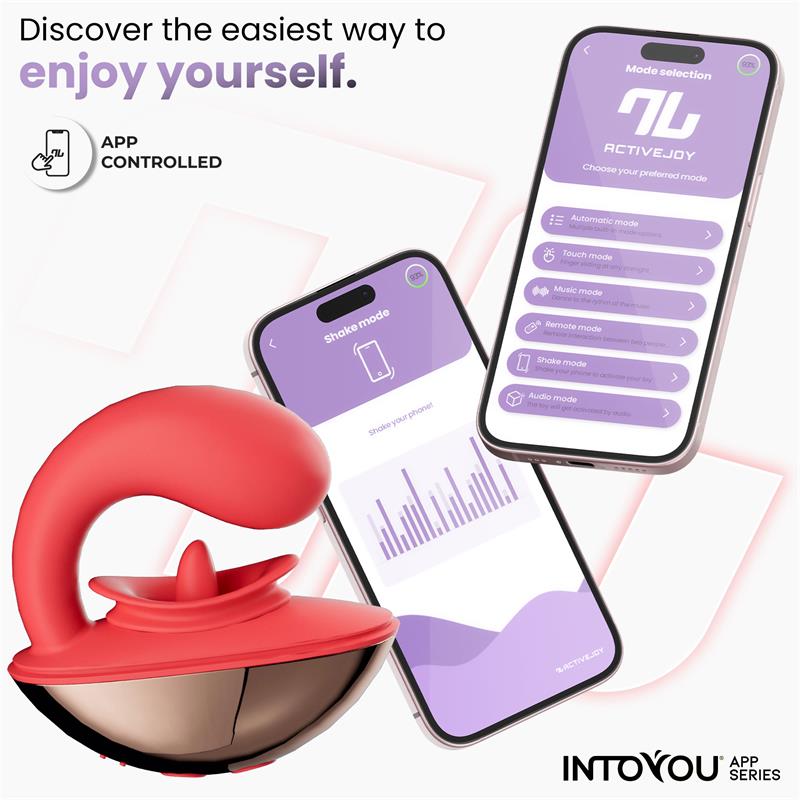Into You - Rondy - Licking and G-Spot Vibrator + APP