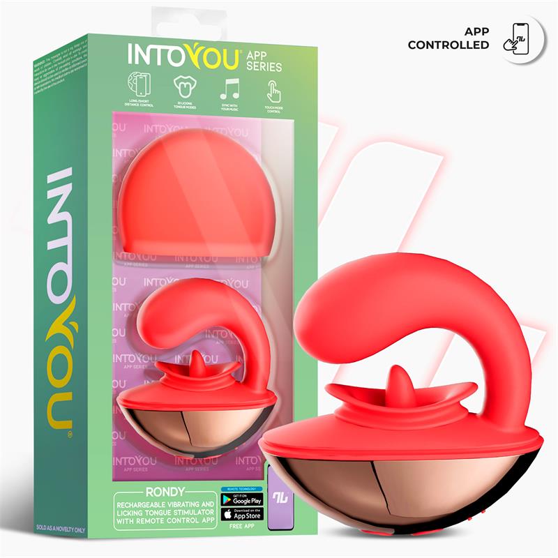 Into You - Rondy - Licking and G-Spot Vibrator + APP
