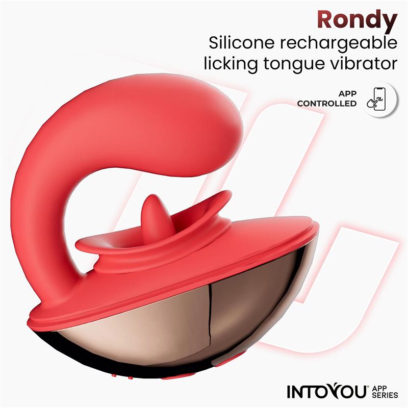 Into You - Rondy - Licking and G-Spot Vibrator + APP