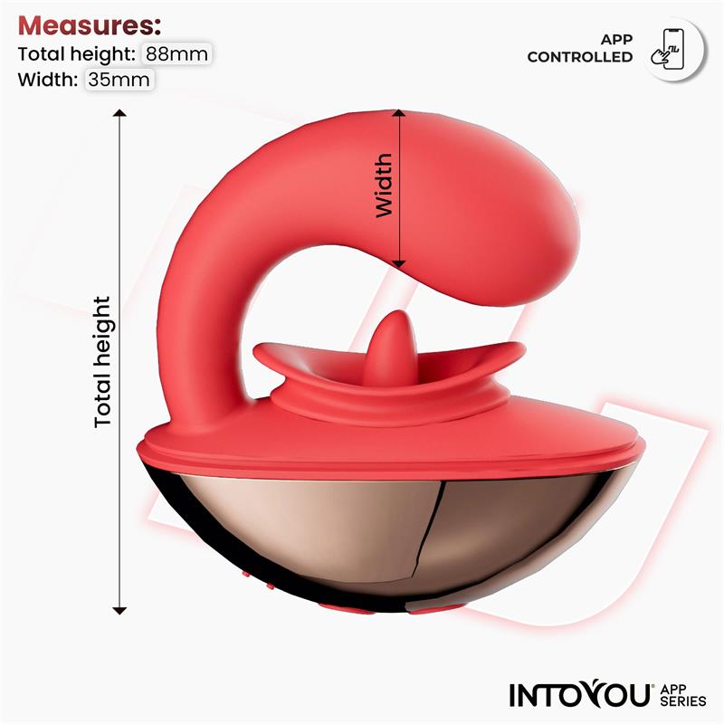 Into You - Rondy - Licking and G-Spot Vibrator + APP