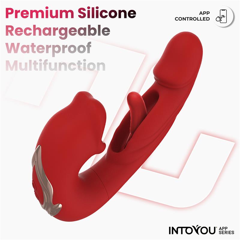 Into You - Mouty Vibe - Flipping and Biting Vibrator + APP
