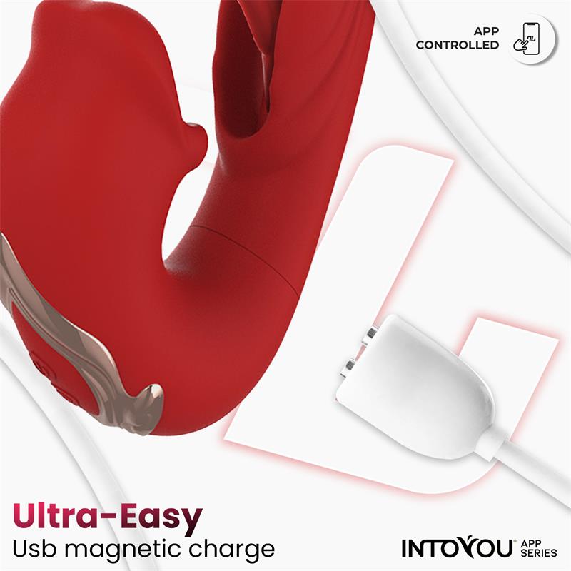 Into You - Mouty Vibe - Flipping and Biting Vibrator + APP