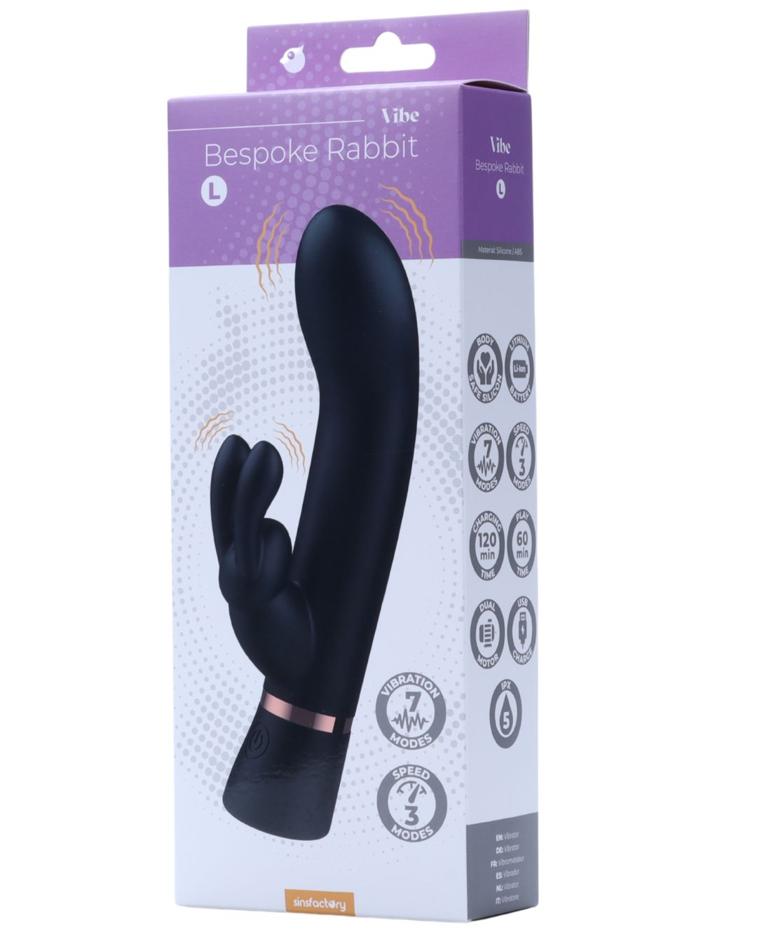 SinsFactory - Bespoke Rabbit - L - Black