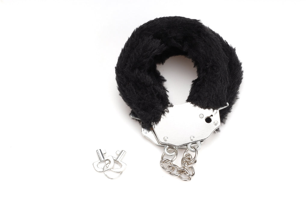 SinsFactory - Furry Fun Cuffs - Black