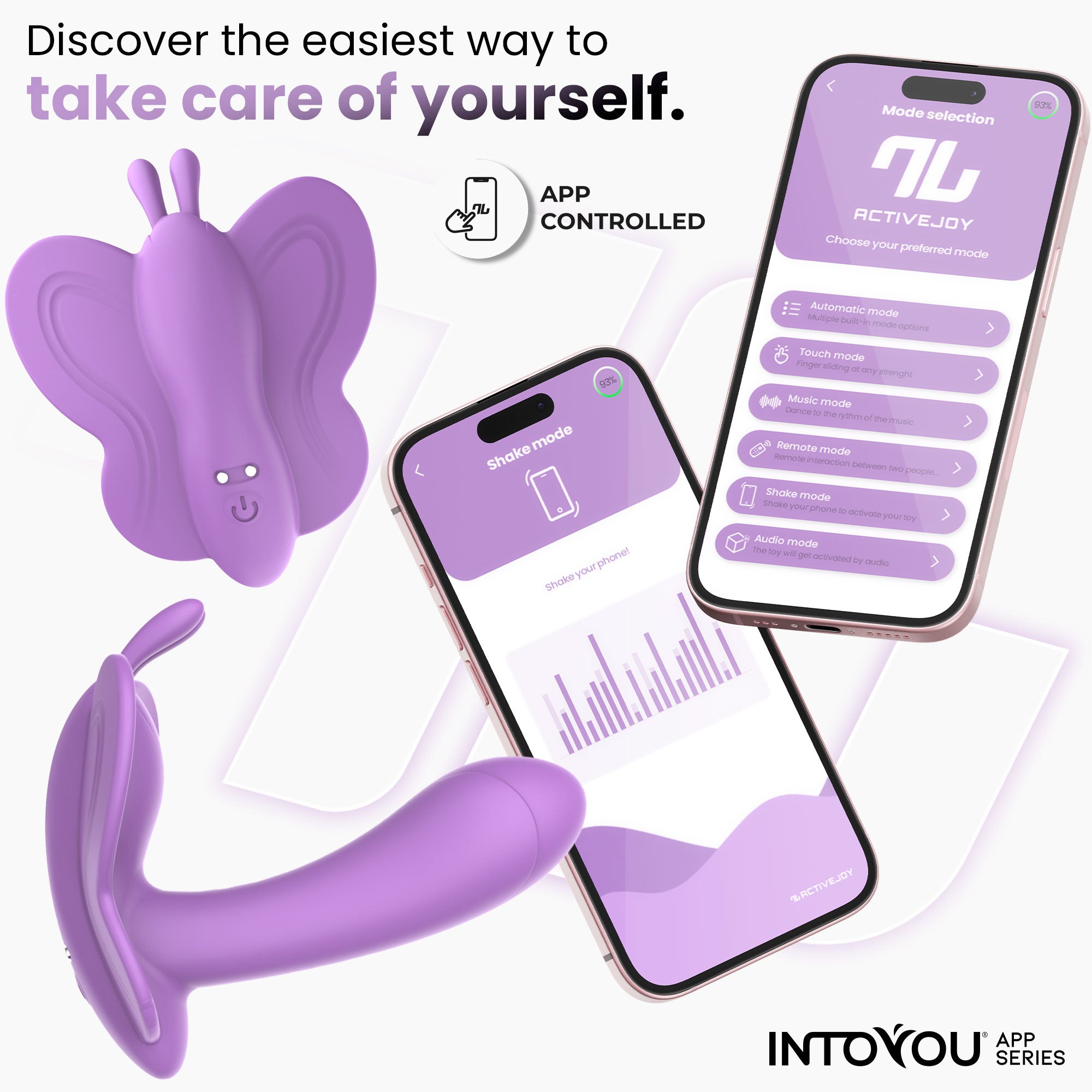 Into You - Wingy - Wearable G-Spot Vibrator + APP