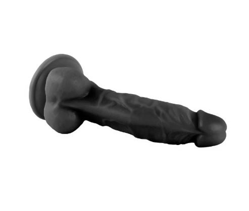 VSC Novelty - Mr. Rude Realistic Dildo - Black - 7.5"