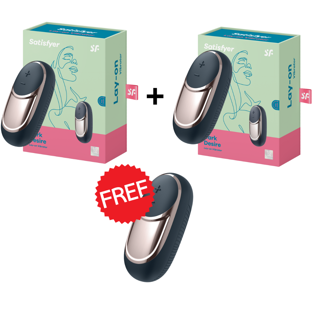 PROMO 2+1 Free Tester - Satisfyer - Dark Desire - Blue