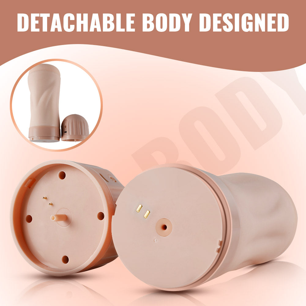 Xise - Suctroker V2 I - Realistic Mouth Masturbator with Suction and Vibration Function