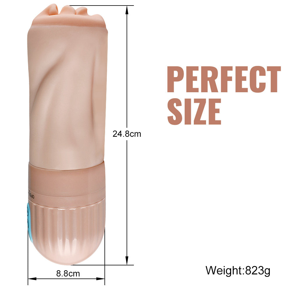 Xise - Suctroker V2 I - Realistic Mouth Masturbator with Suction and Vibration Function