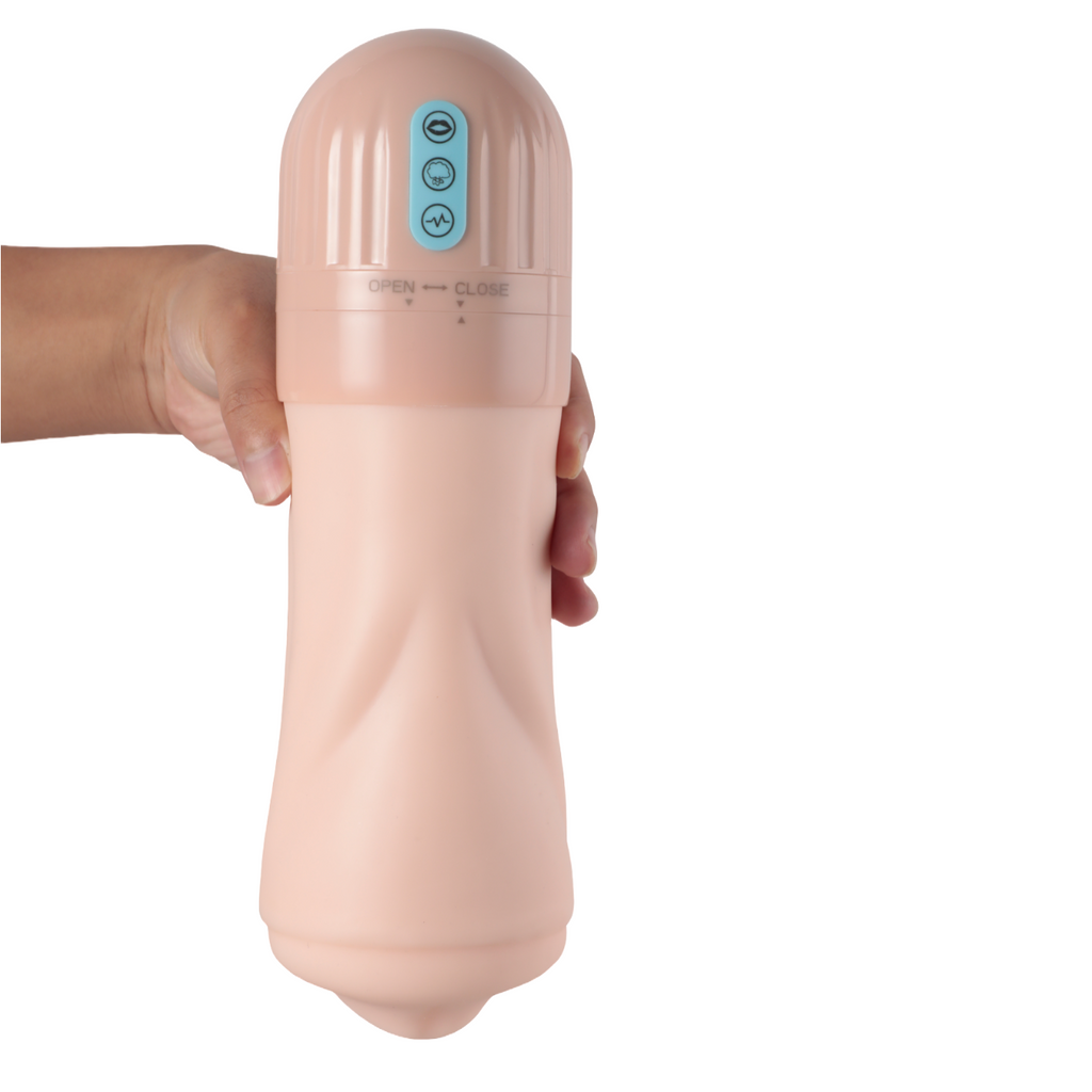 Xise - Suctroker V2 I - Realistic Mouth Masturbator with Suction and Vibration Function