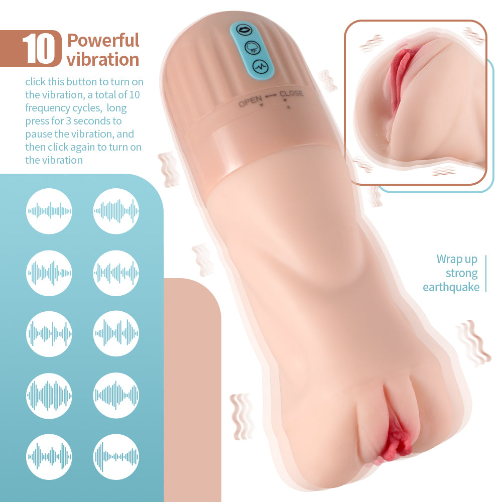 Xise - Suctroker V2 VI - Vagina Masturbator with Suction and Vibration Function