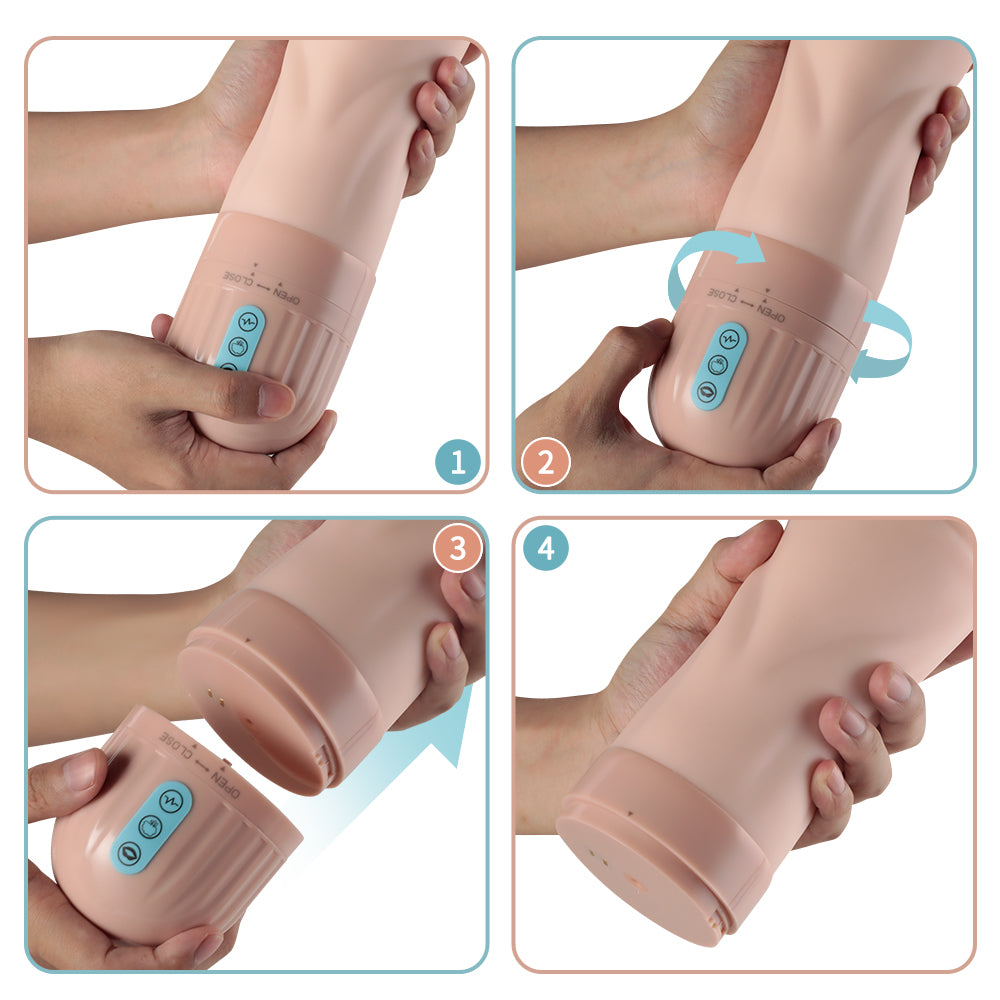 Xise - Suctroker V2 VI - Vagina Masturbator with Suction and Vibration Function