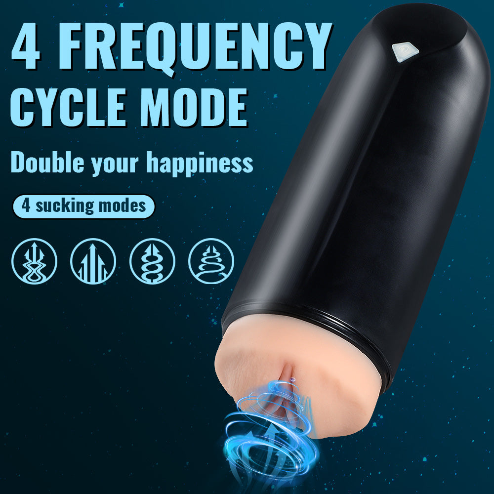 Xise - Vagina Masturbator with Suction and Vibrating Function