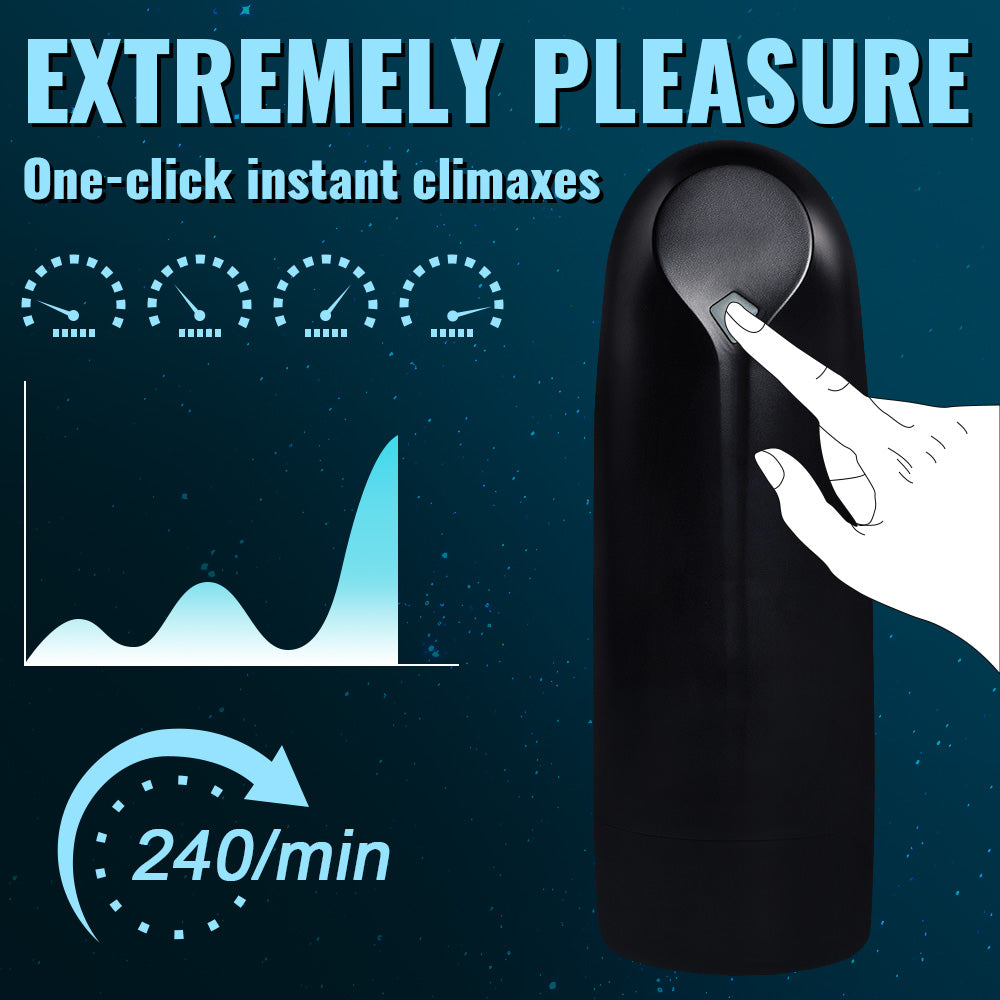 Xise - Vagina Masturbator with Suction and Vibrating Function