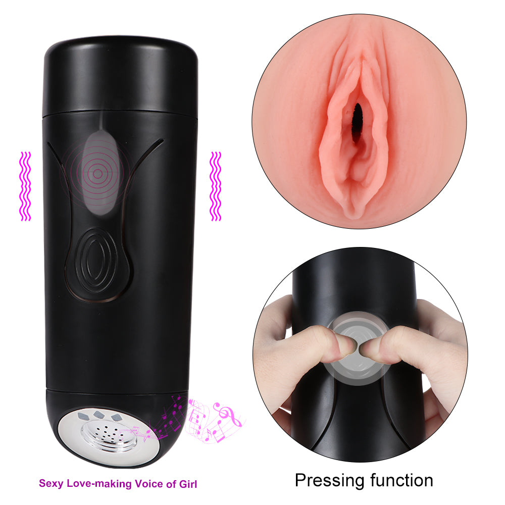 Xise - Vibrating Vagina Masturbator with Sensual Voice
