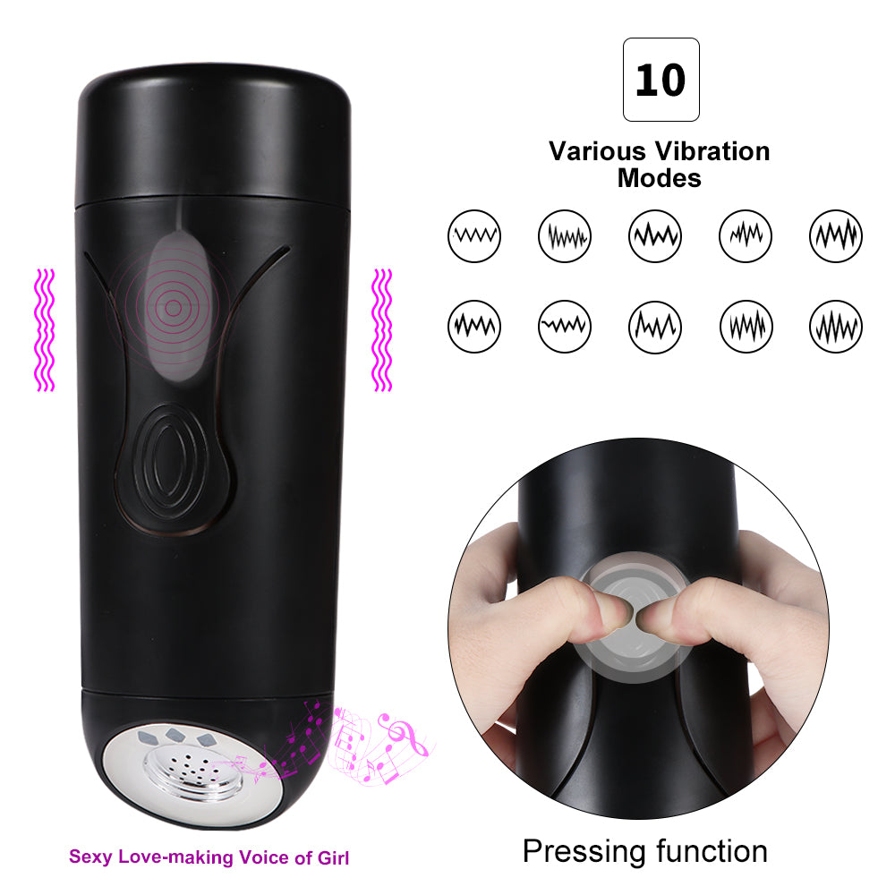 Xise - Vibrating Vagina Masturbator with Sensual Voice