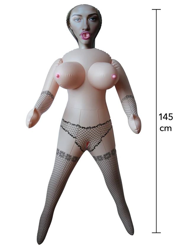 Britney Busty's Inflatable Doll Skin