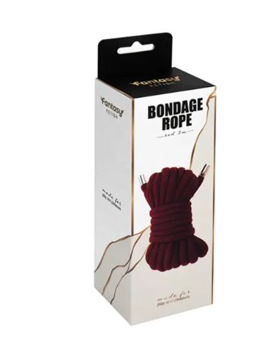 Fantasy Fetish - Rope Bondage 5 meters - Red