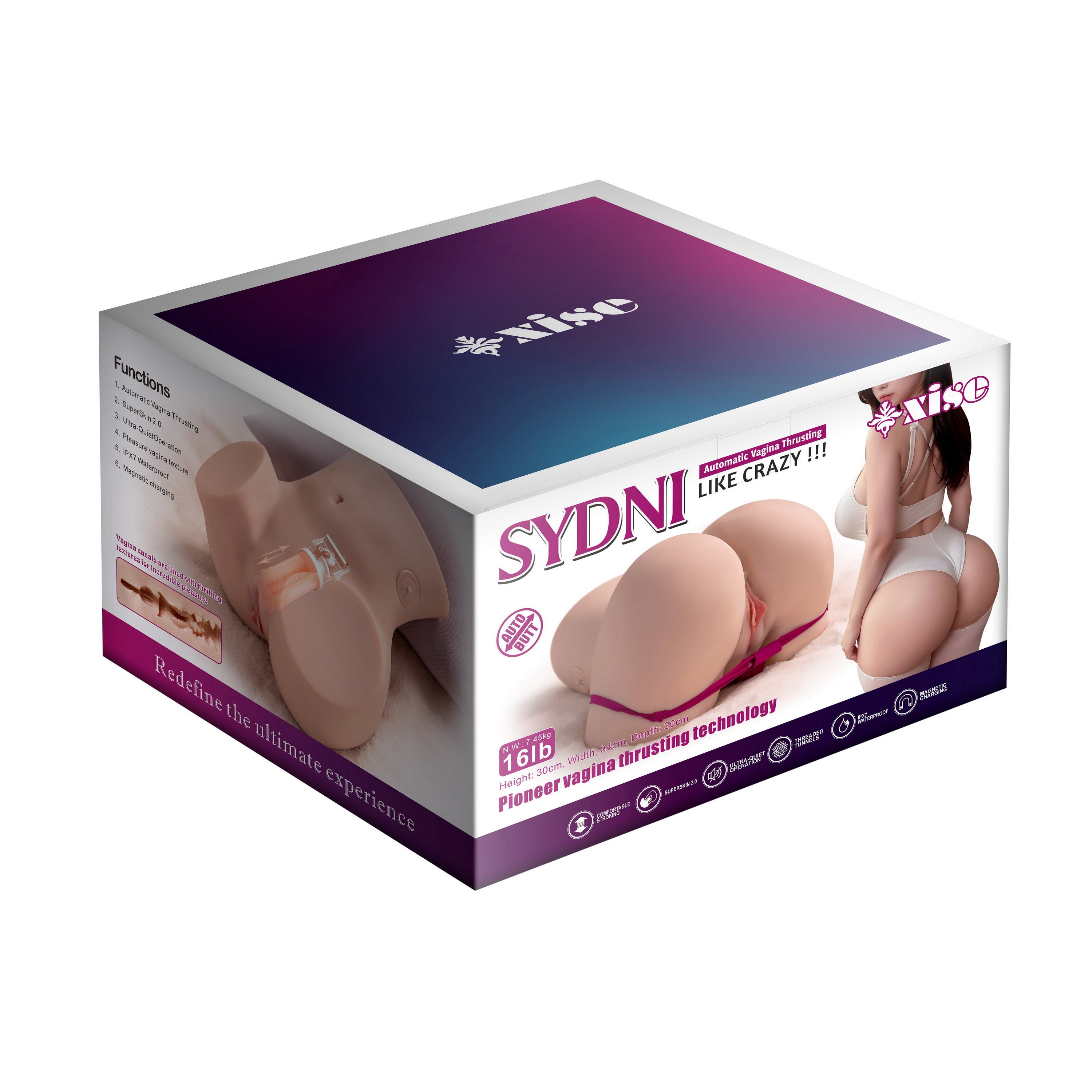 Xise - Sydni - Vibrating and Thrusting Torso