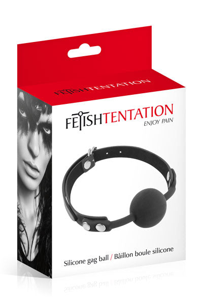 Fetish Temptation - Adjustable Ball Gag - Black