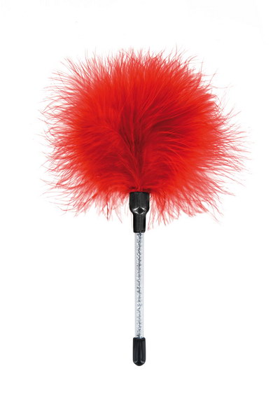 Sweet Caress - Stimulating Feather Teaser - Red