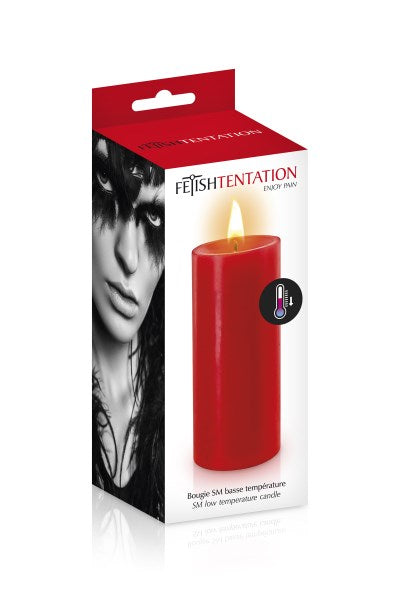 Fetish Temptation - Low Temperature Candle - Red