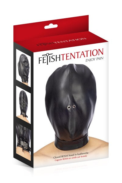 Fetish Temptation - Mask with Strap - Black