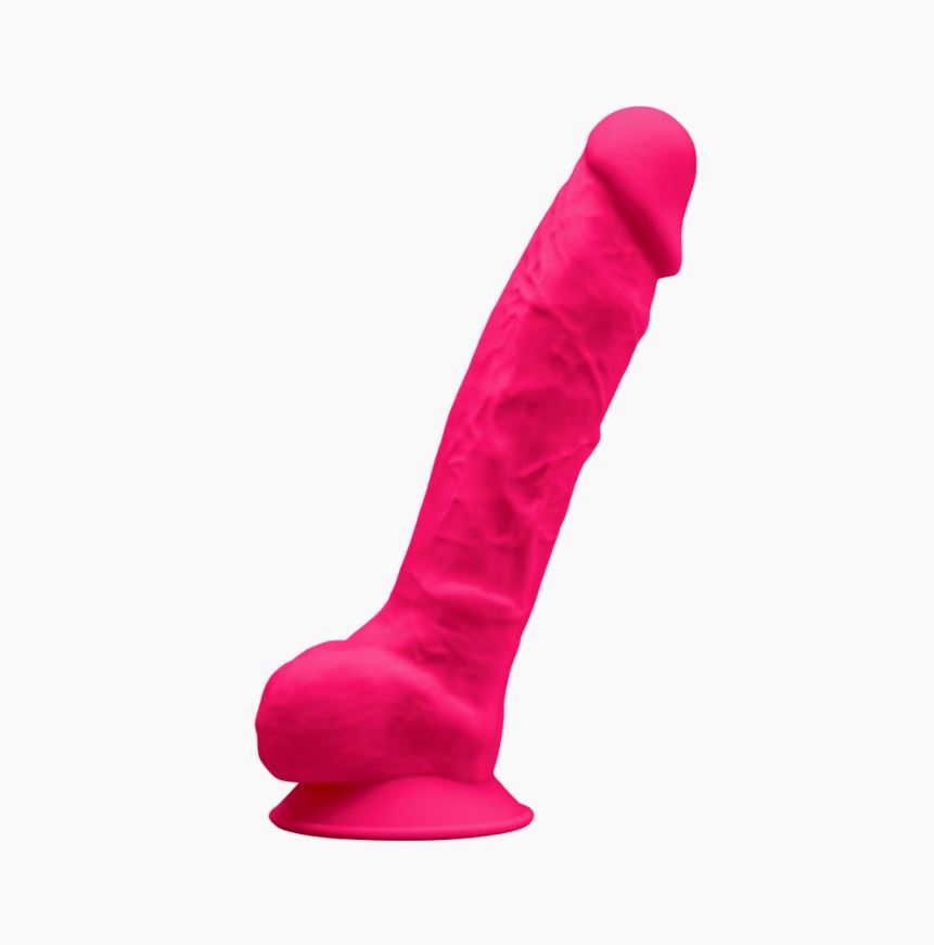 Silexd - Premium Silicone Dildo Mod.1 8'' - Pink