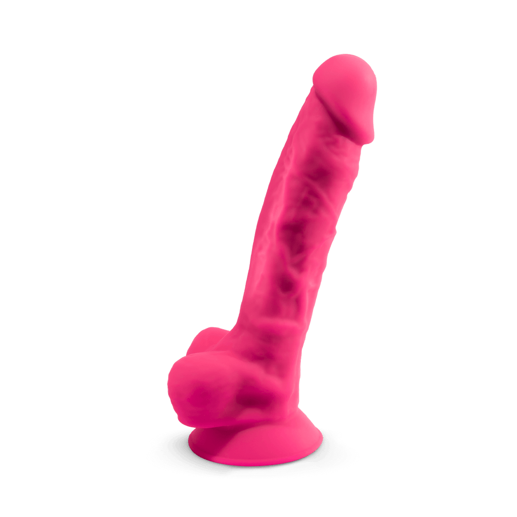 Silexd - Premium Silicone Dildo Mod.1 8'' - Pink